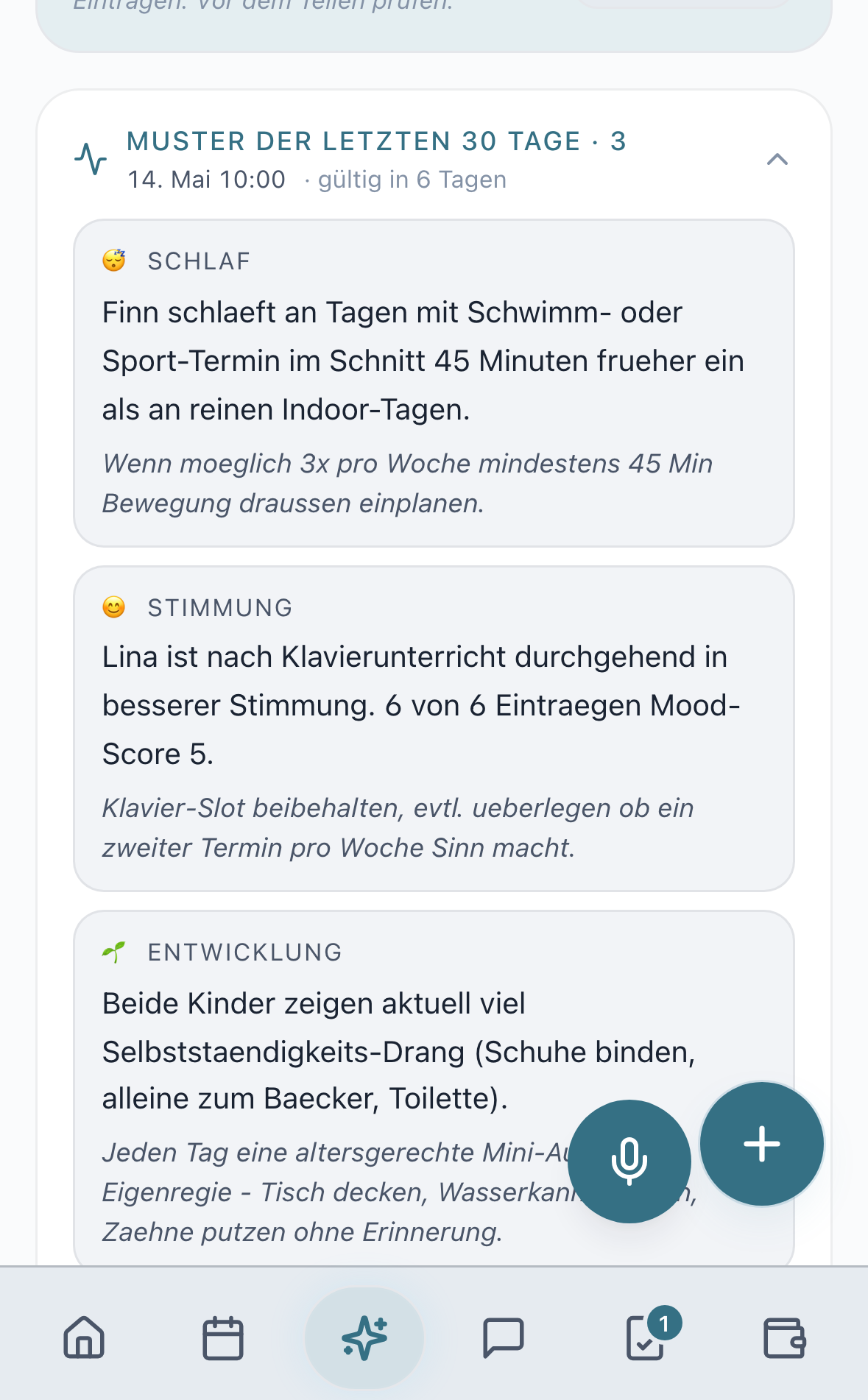 KI-Mustererkennung zeigt Trends bei Schlaf, Stimmung und Entwicklung